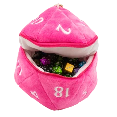 Ultra Pro - D20 Plush Dice Bag - Pink